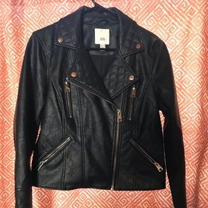 River Island Faux Leather Jacket, Sz 8